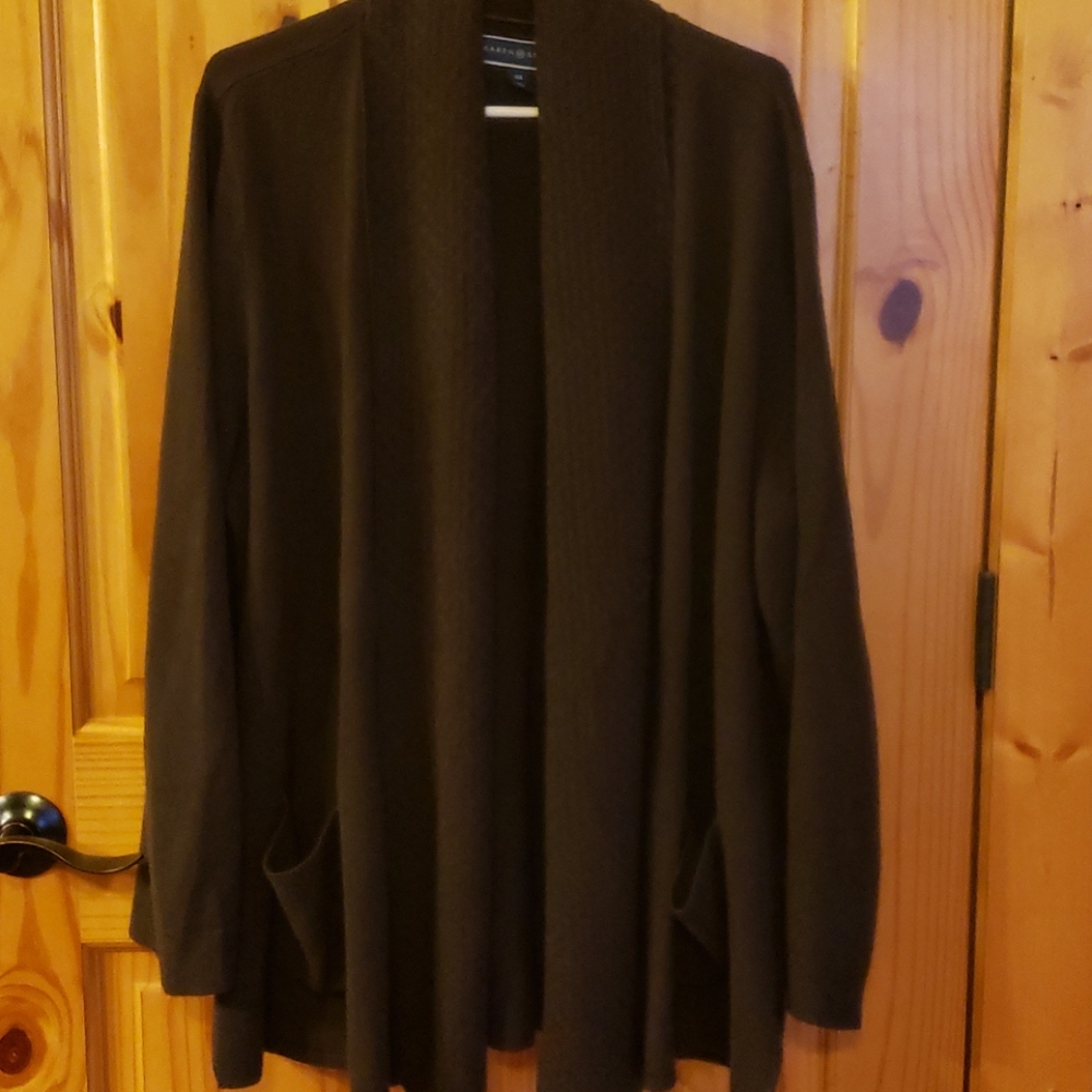 ❤Chocolate brown lightweight cardigan.